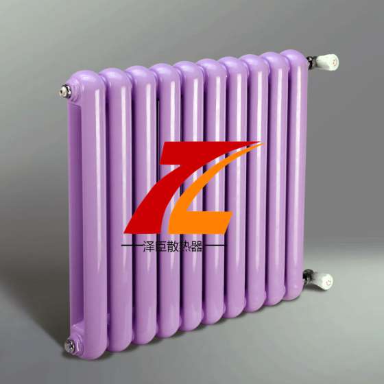 钢制柱型暖气片QFGZ206外观靓丽可选择性多散热性好-泽臣